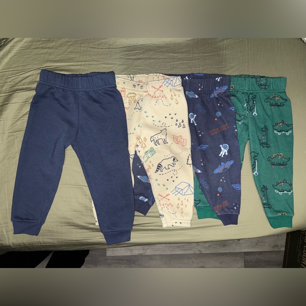 Set of 4 Garanimals Baby Sweat Pants